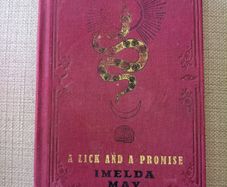 Imelda May A Lick and a Promise 2021 hardback in very good condition FREE STANDARD POSTAGE INCLUDED