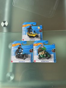 Hot wheels 3 motorbikes