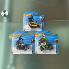 Hot wheels 3 motorbikes