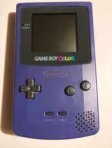 Nintendo Gameboy Color console Game Boy GBC Purple