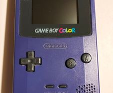 Nintendo Gameboy Color console Game Boy GBC Purple