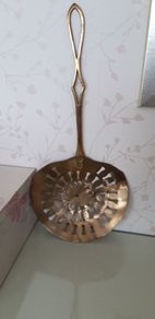 Brass Milk Skimmer