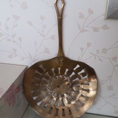 Brass Milk Skimmer