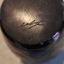 Glass vase, likely manufactured by Royal Brierley signed. Image 3