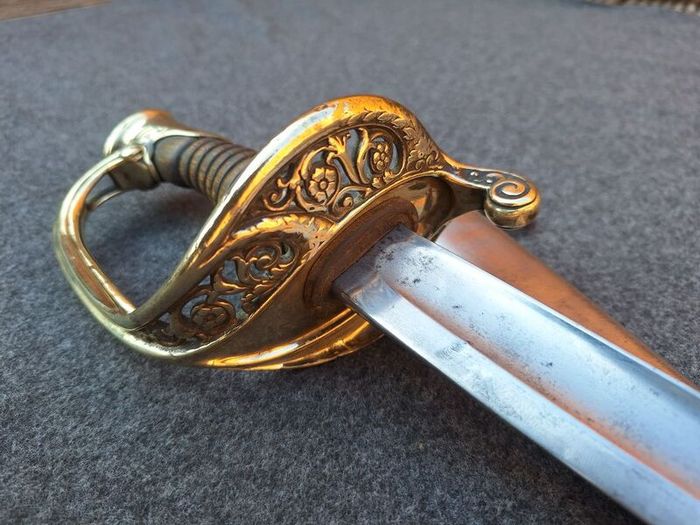 Antique XIX Century Officers sword