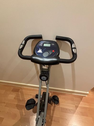 Foldable Exercise Bike with Backrest