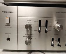 Set From 1977 Amplifier TOSHIBA SB-420 + Tuner Toshiba ST 420, exelent condition, working good.