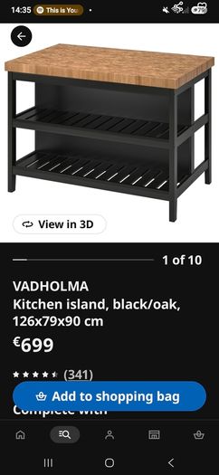 kitchen butcher block