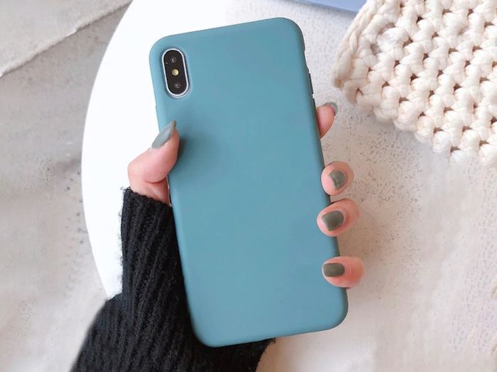 Liquid Silicone Case For iPhone XS Max Luxury Thin ShockProof Soft Phone Cover Cactus - FHT9IPXSMLK
