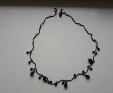 Black necklace