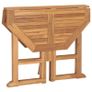 5 Piece Folding Outdoor Dining Set Solid Teak Wood Image 6