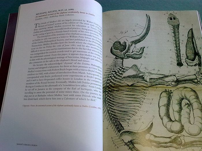 Marsh's Library Dublin Marvels of science Book exhibition Ireland