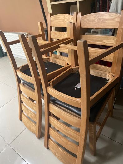 Dining chairs (6) for sale