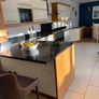 Modern Cream Gloss & Solid Black Granite Kitchen (Includes Electric Range)  North Wicklow Image 5