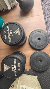 Dumbbells 17.5 kg for sale