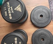 Dumbbells 17.5 kg for sale