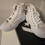 White Converse High Tops Image 2
