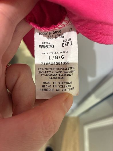 Cherokee scrub top