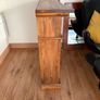 Dark Oak/Pine Spanish style sideboard Image 3
