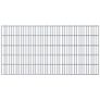 2D Garden Fence Panel & Posts 2008x1030 mm 2 m Grey Image 9