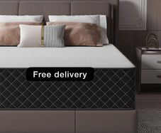 Extra Firm Double Mattress, 25cm Deep Hybrid Mattress Double with Foam and Individually Pocket Springs