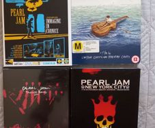 Pearl Jam Eddie Vedder Dvd Collection Bundle Seattle Grunge Classic Rock Music Live