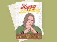main image for ad Matt Mercer Crtical Role How You Want To Do This Birthday Greeting A5 Card, Perfect for Dungeons and Dragons Fans