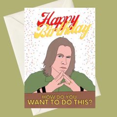 Matt Mercer Crtical Role How You Want To Do This Birthday Greeting A5 Card, Perfect for Dungeons and Dragons Fans