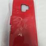 Red Leather book case Mobile Phone for Samsung galaxy S9 Image 4