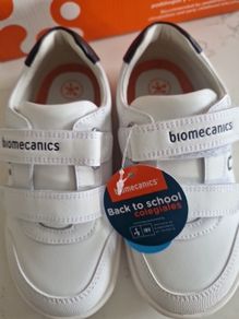 White Biomecanics Kids Trainers Size 29