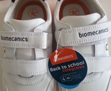 White Biomecanics Kids Trainers Size 29