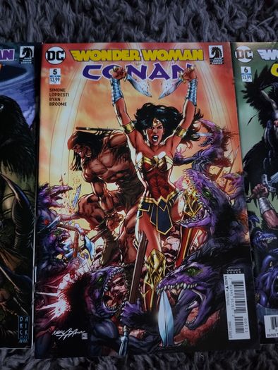 Conan Wonder Woman 1-6
