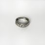 Sterling Silver Ring with CZ Stone Image 2