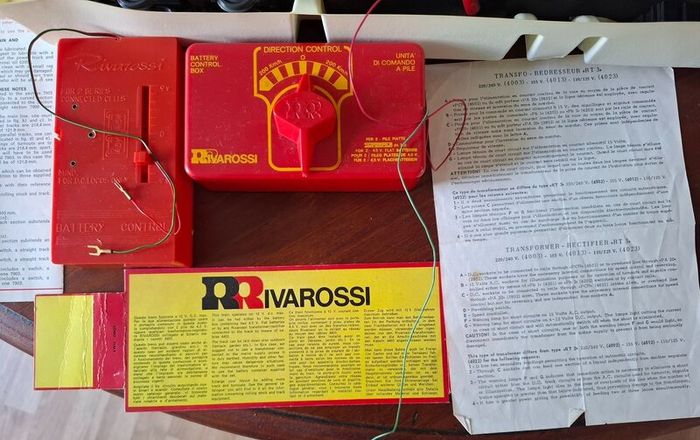 Rivarossi 7012 complete set O gauge 12v