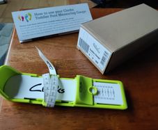Clarks toddler foot gauge