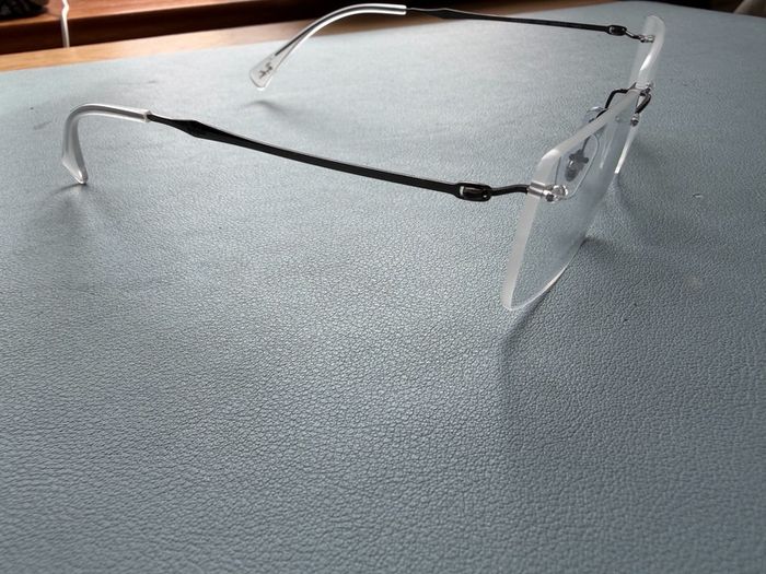 Ray Ban Optics Lightray RB8755 / RX8755 Eyeglasses Glasses- Gunmetal with Demo Lenses - As New