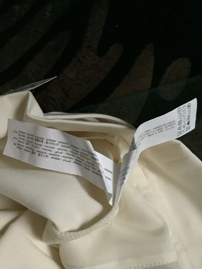 Zara high waisted trousers, new, size M