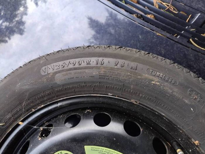 mercedes C w204 spare wheel