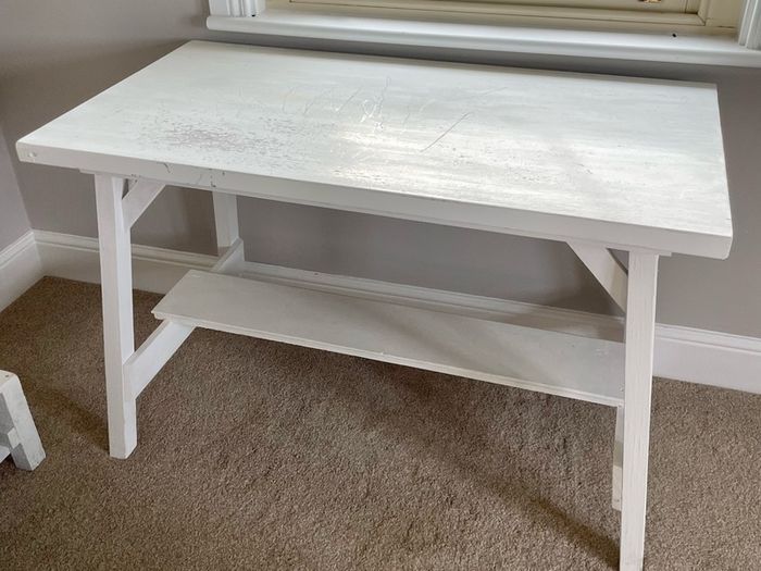 solid timber desk
