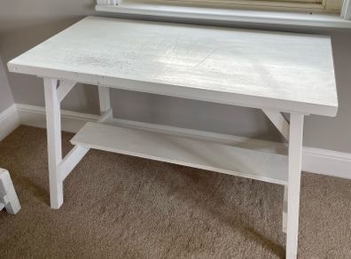solid timber desk