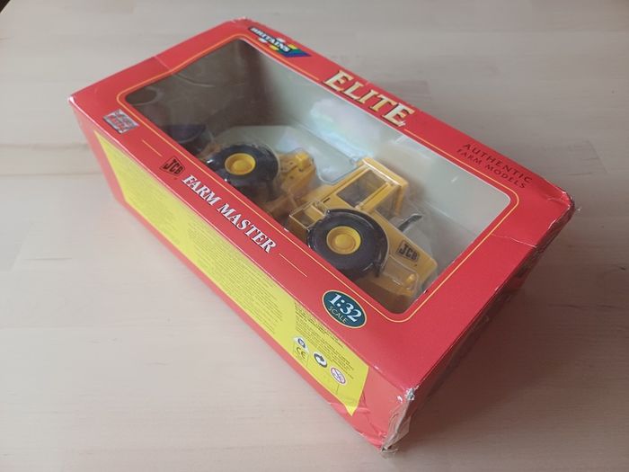 Britains Elite JCB Farm Master Model Digger Tractor Boxed MINT