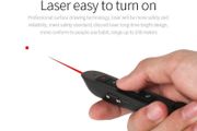 Wireless laser presentation Pointer with Air Mouse.