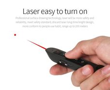 Wireless laser presentation Pointer with Air Mouse.
