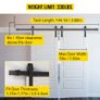 Sliding Barn Door Hardware Kit, 12FT Image 3