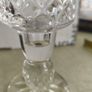 Vintage old Cut Crystal Candlestick, tea lite ,Candle Holder from the 1920s Image 8