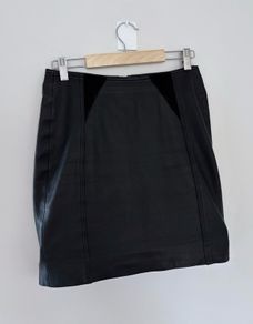 Gestuz mini leather skirt