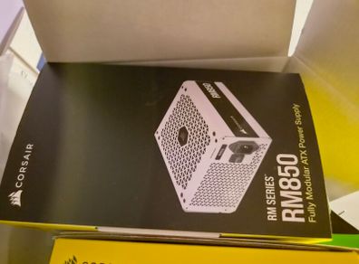Corsair RM850 White (80+ Gold fully modular ATX power Supply)
