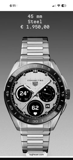 Tag Heuer Connected E5 45mm 2026 New