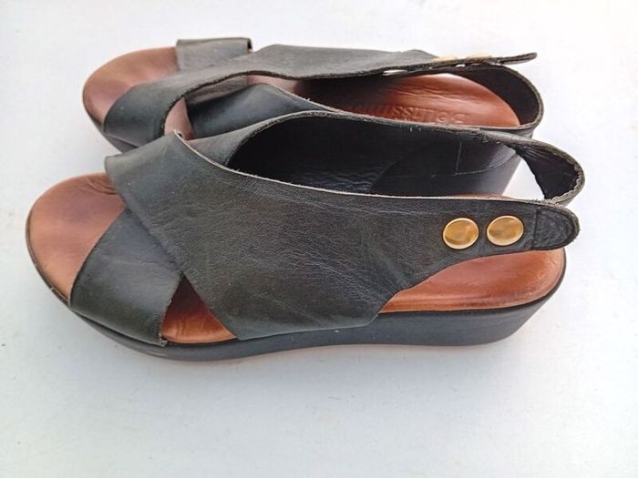 Leather Italian Sandals UK3