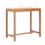 Garden Bar Table 110x60x105 cm Solid Teak Wood Image 6